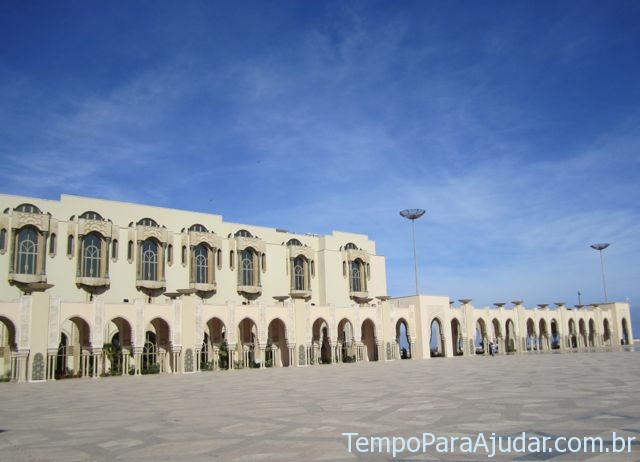 Museu no complexo da Mesquita Hassan II